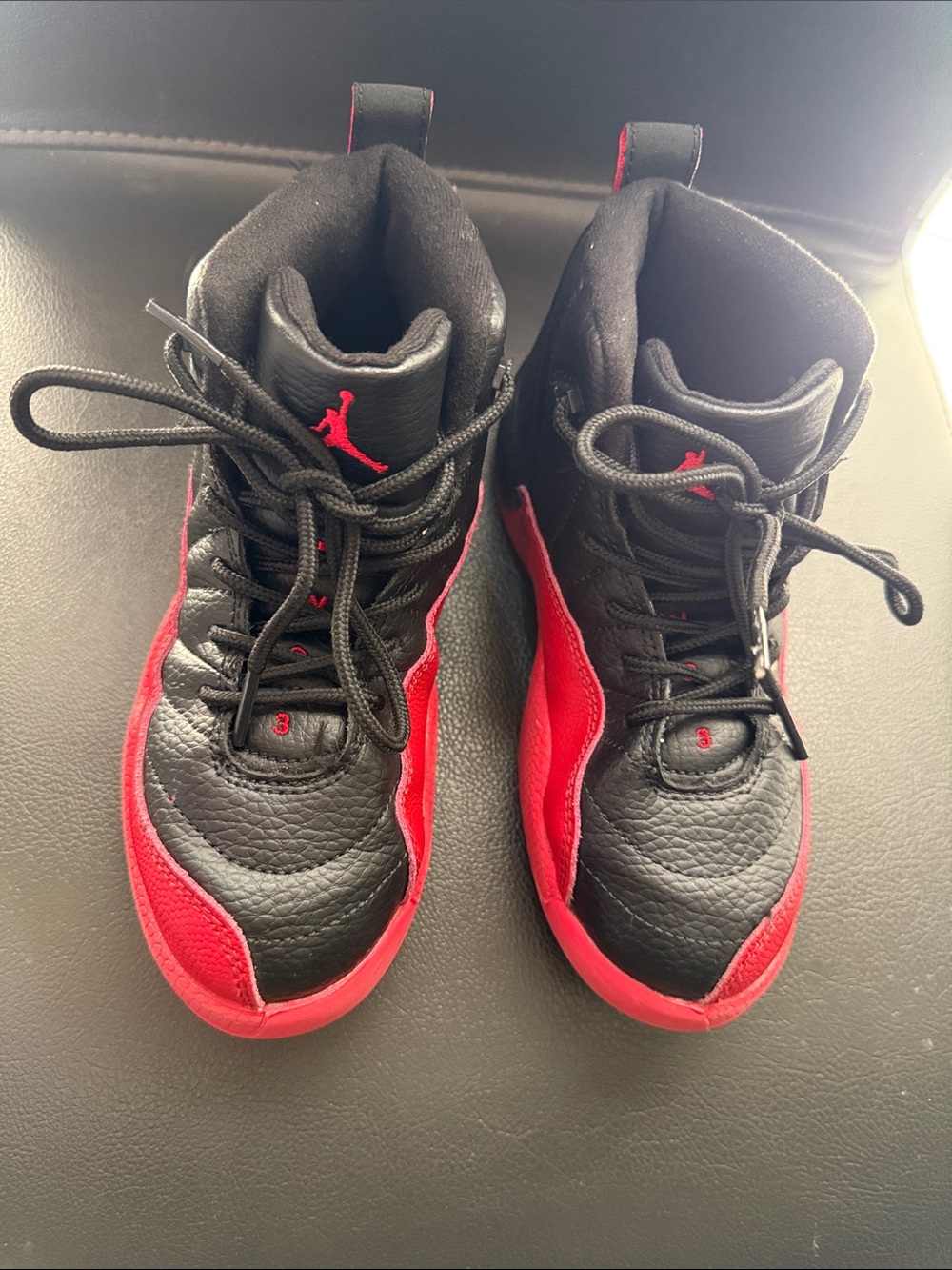 Air Jordan 12 Retro "Flu Game Kids Sneakers